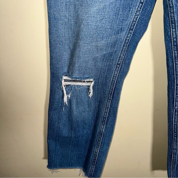 ABERCROMBIE AND FITCH ankle straight ultra high rise 8 - Picture 6 of 7